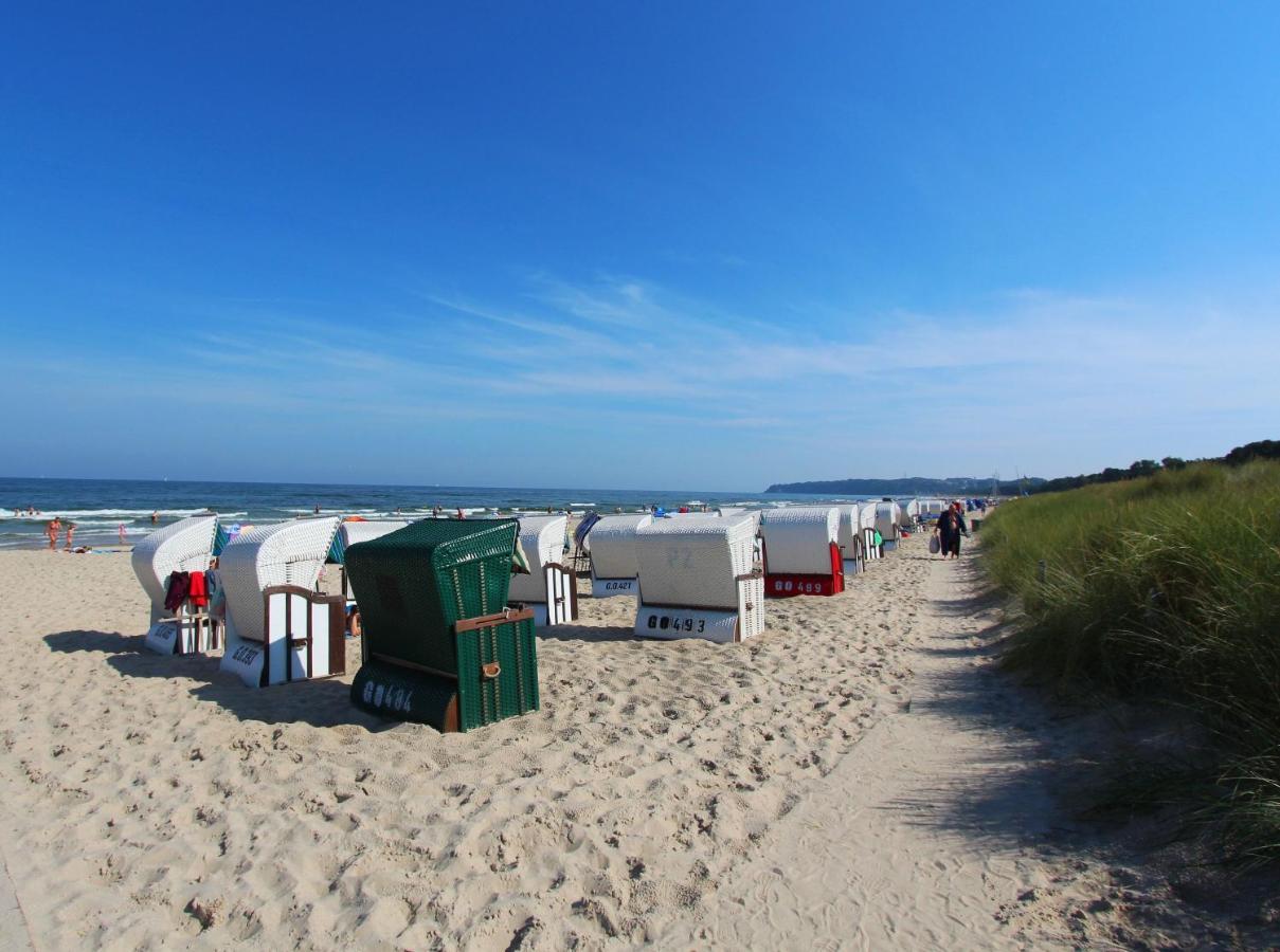 Ferienhus Baabe Fewo 01 Terrasse, Sauna- Und Schwimmbadnutzung Im Ahoi Sellin Bagian luar foto