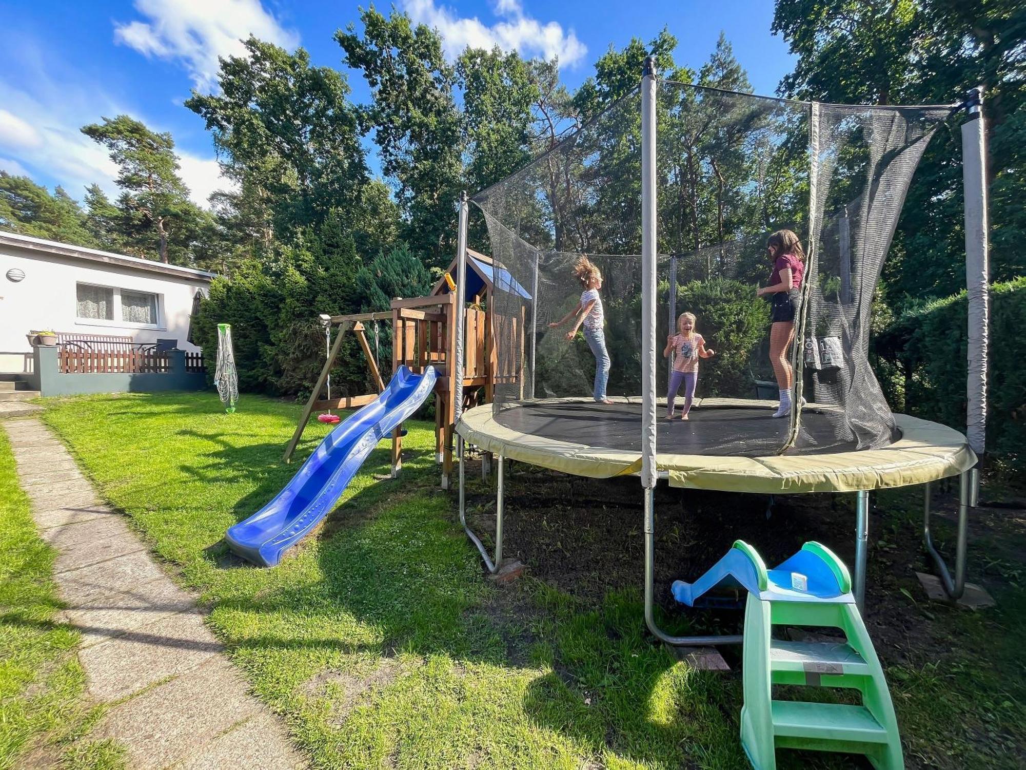 Ferienhus Baabe Fewo 01 Terrasse, Sauna- Und Schwimmbadnutzung Im Ahoi Sellin Bagian luar foto